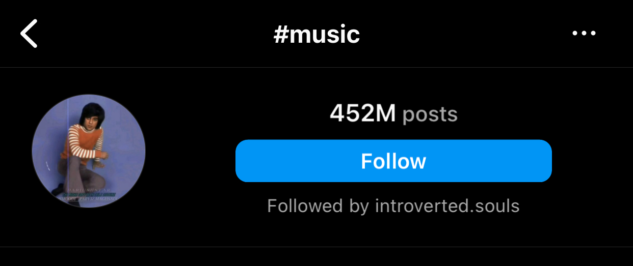 This hashtag connects your content to the rhythm of a vast musical community. It has 452 million posts. You can use this hashtag for posts that involve music or that are related to music.