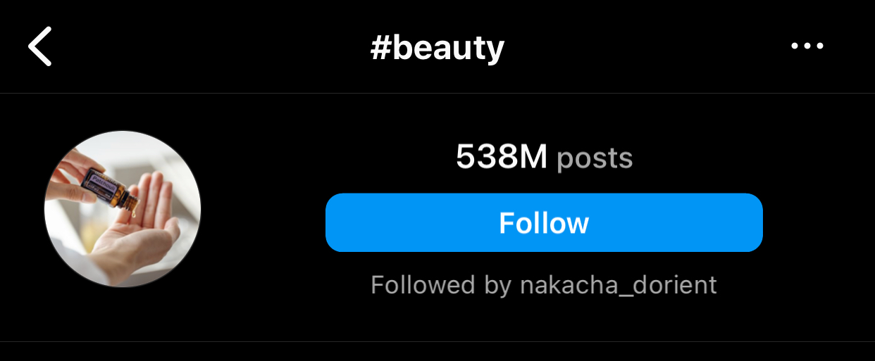 It is a dynamic hashtag that is used for anything beautiful. It has 538 million posts. You can use it for posts that are related to beauty.  