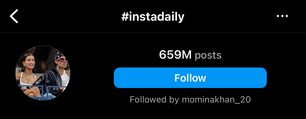 #Instadaily is a popular Instagram hashtag, indicating that the associated post represents a daily or routine aspect of the creator's life. Users often use this hashtag to share consistent and regular content, providing followers with glimpses into their daily activities.